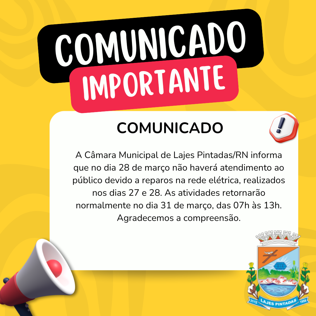 Manutenção na Rede Elétrica da Câmara Municipal de Lajes Pintadas/RN