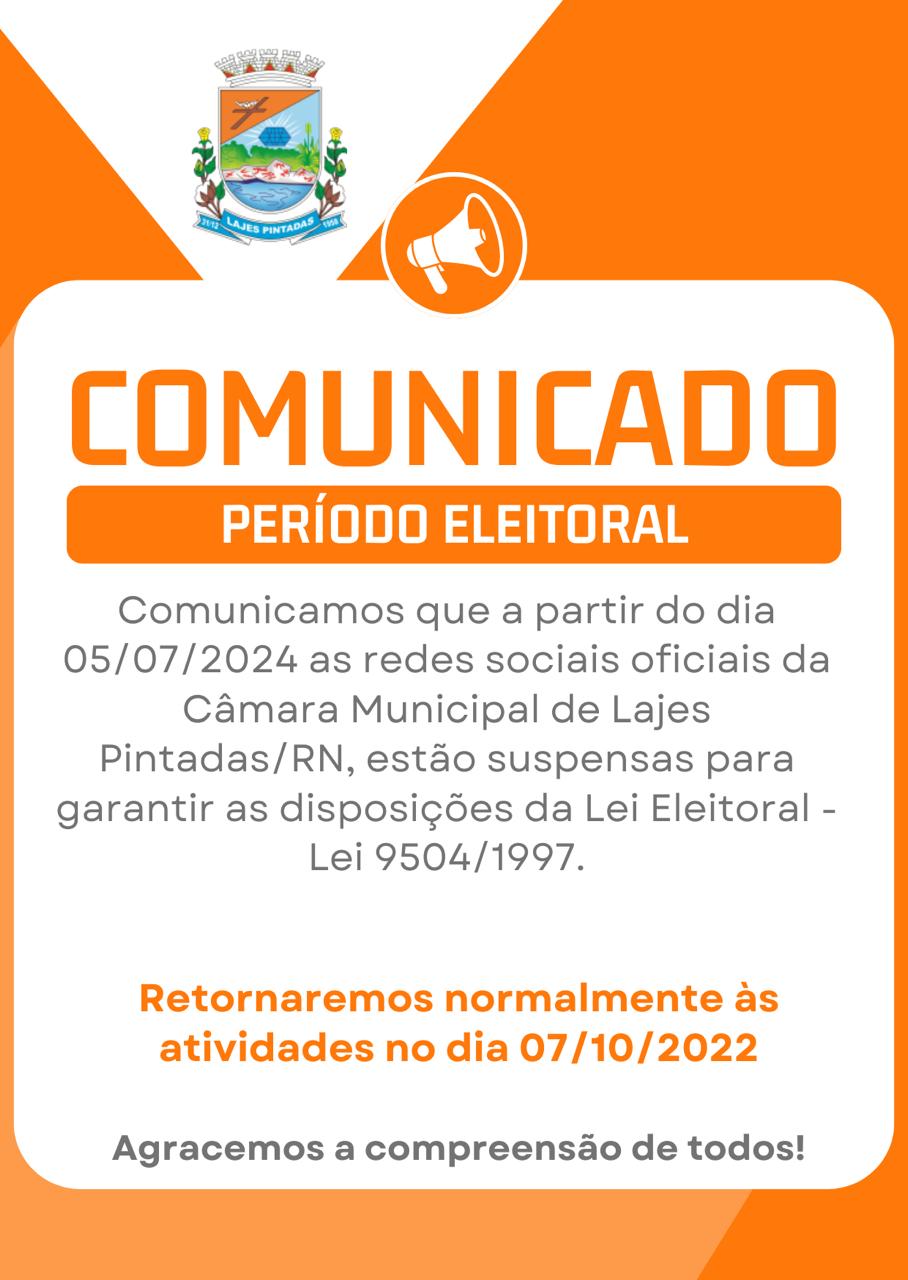 Noticias Desativadas devido as Normas Eleitorais